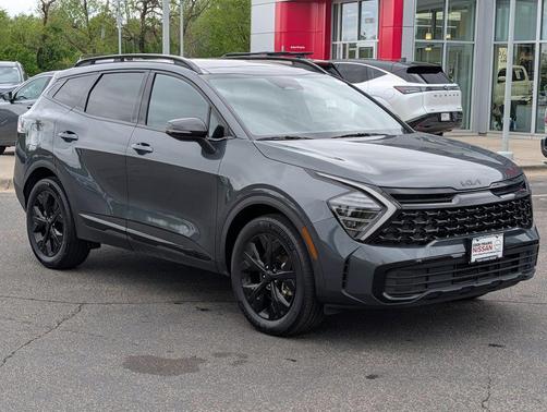 Gravity Gray 2025 Kia Sportage Plug-In Hybrid X-Line