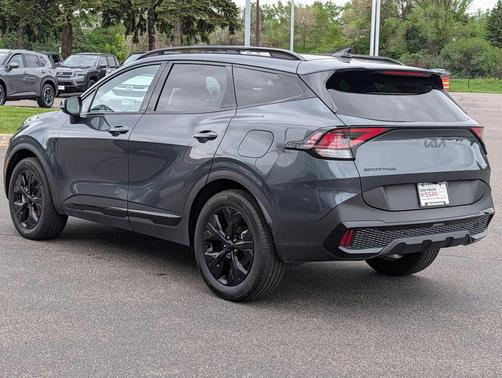 Gravity Gray 2025 Kia Sportage Plug-In Hybrid X-Line