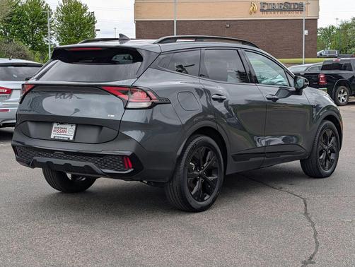 Gravity Gray 2025 Kia Sportage Plug-In Hybrid X-Line
