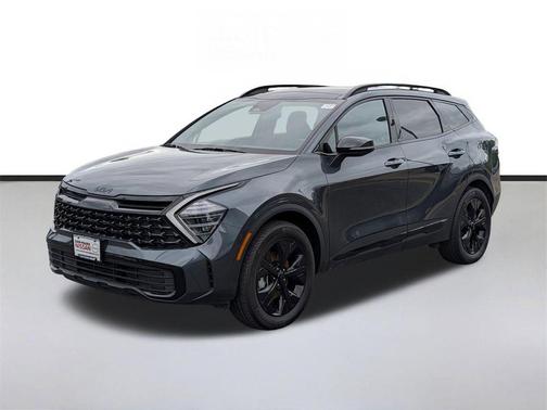 Gravity Gray 2025 Kia Sportage Plug-In Hybrid X-Line