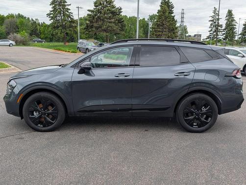 Gravity Gray 2025 Kia Sportage Plug-In Hybrid X-Line