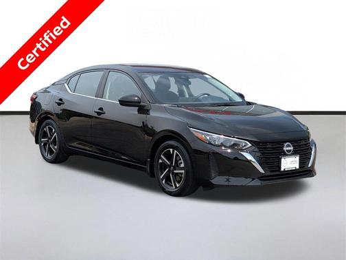 Super Black 2025 Nissan Sentra SV