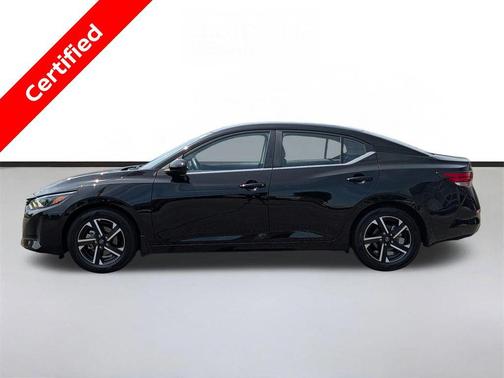 Super Black 2025 Nissan Sentra SV