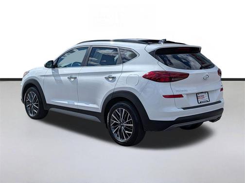 White Cream 2021 Hyundai TUCSON Ultimate