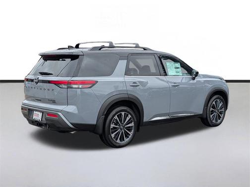 Grey 2026 Nissan Pathfinder Platinum