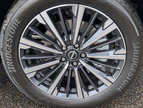 Grey 2026 Nissan Pathfinder Platinum