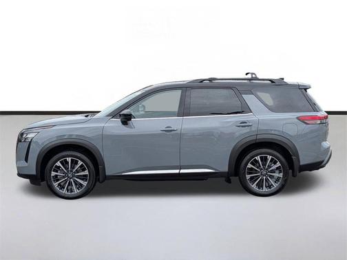 Grey 2026 Nissan Pathfinder Platinum