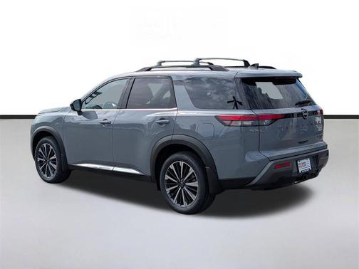 Grey 2026 Nissan Pathfinder Platinum