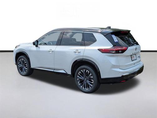 White / Black 2026 Nissan Rogue Platinum
