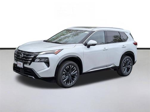 White 2026 Nissan Rogue Platinum