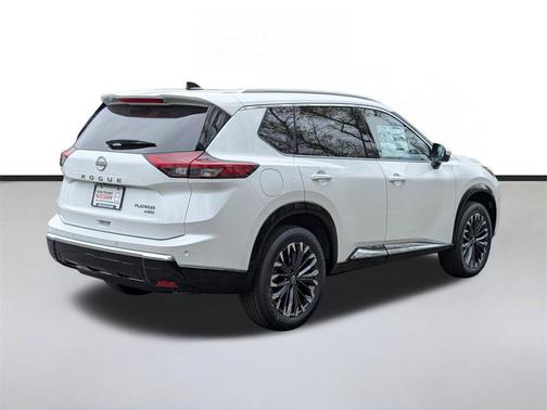 White 2026 Nissan Rogue Platinum