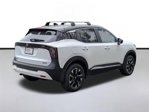 White / Black 2026 Nissan Kicks SV
