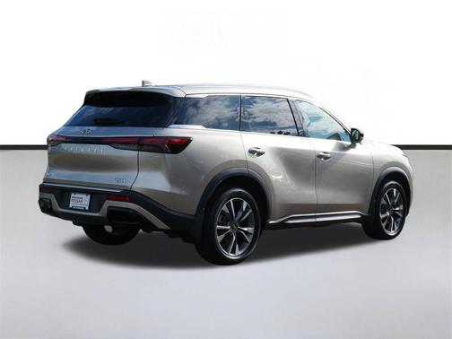 Warm Titanium 2023 INFINITI QX60 Luxe