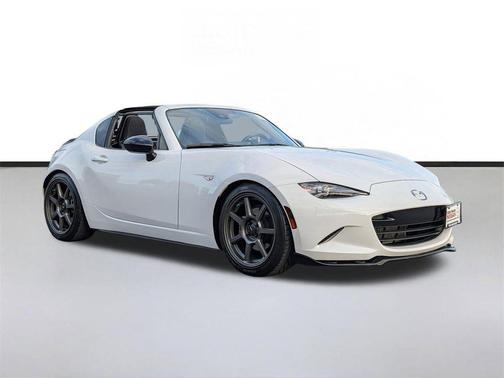 Arctic White 2020 Mazda MX-5 Miata RF Club