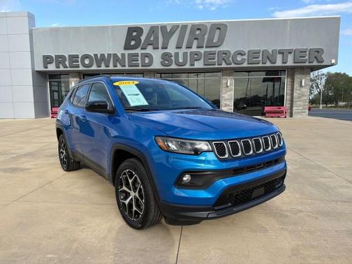 Hydro Blue Pearlcoat 2024 Jeep Compass Latitude