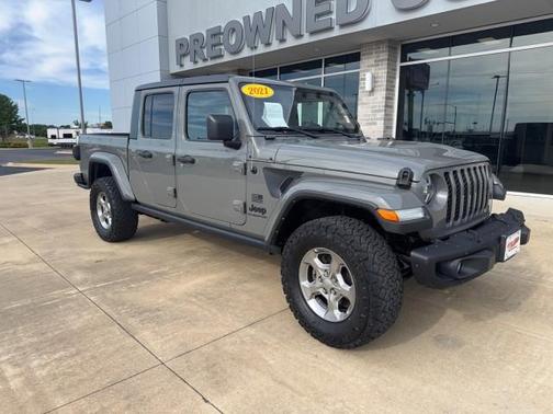 Gray 2021 Jeep Gladiator Sport