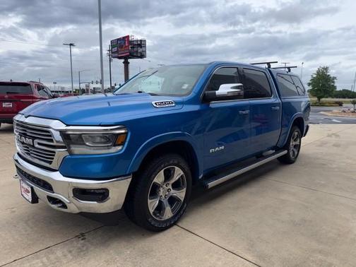 Blue 2022 RAM 1500 Laramie