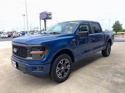 Blue 2024 Ford F-150 STX