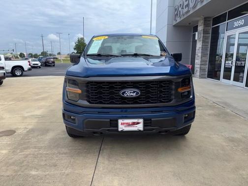 Blue 2024 Ford F-150 STX