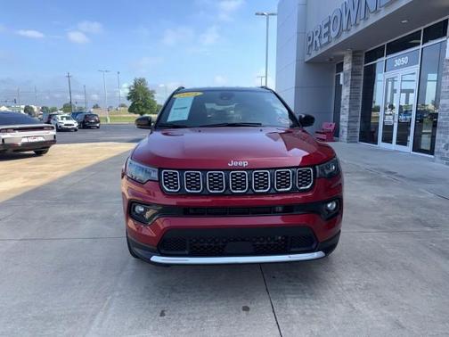 Red 2025 Jeep Compass Limited