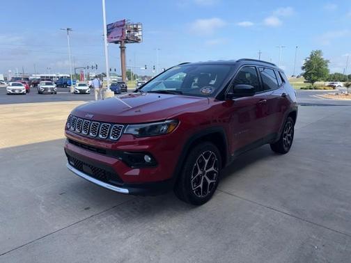 Red 2025 Jeep Compass Limited