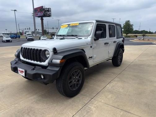 White 2025 Jeep Wrangler Sport