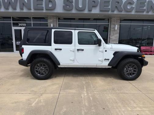 White 2025 Jeep Wrangler Sport