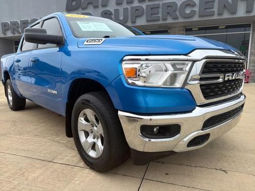 Blue 2021 RAM 1500 Big Horn