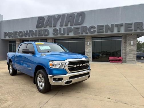 Blue 2021 RAM 1500 Big Horn