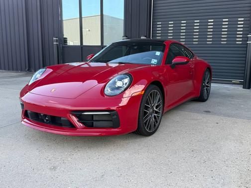 Carmine Red 2024 Porsche 911