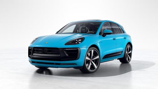Miami Blue 2023 Porsche Macan