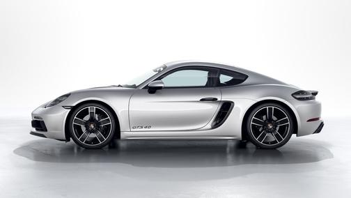 GT Silver Metallic 2025 Porsche 718 Cayman