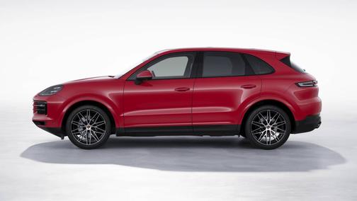 Carmine Red 2025 Porsche Cayenne
