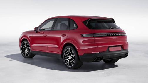 Carmine Red 2025 Porsche Cayenne