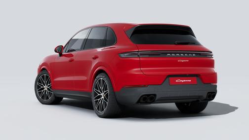 Carmine Red 2025 Porsche Cayenne