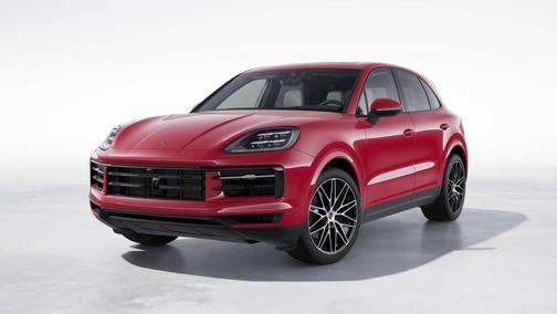 Carmine Red 2025 Porsche Cayenne