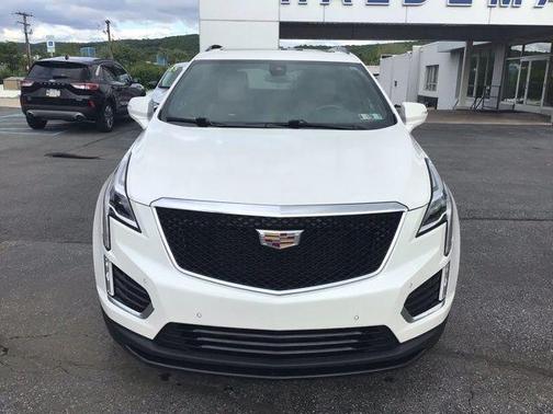 Crystal White Tri-Coat 2022 Cadillac XT5 Sport