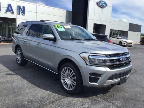 Iconic Silver Metallic 2023 Ford Expedition Max Limited