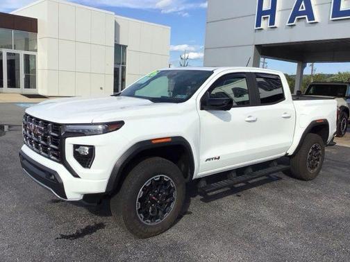 Summit White 2026 GMC Canyon AT4