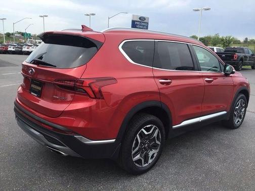 Calypso Red 2022 Hyundai SANTA FE Limited