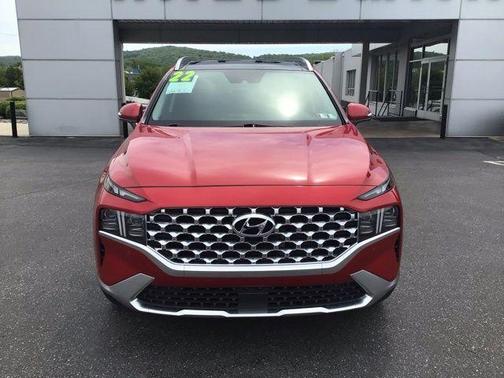 Calypso Red 2022 Hyundai SANTA FE Limited