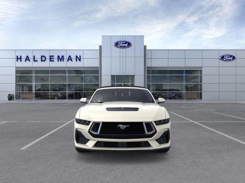 Wimbledon White 2025 Ford Mustang GT Premium