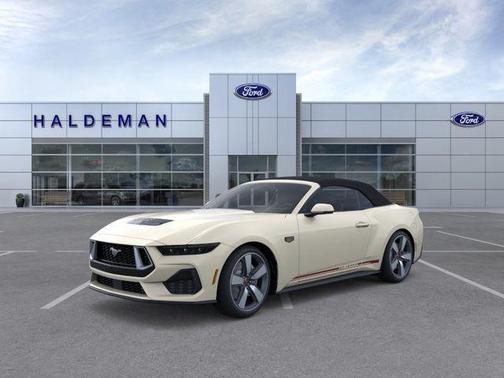 Wimbledon White 2025 Ford Mustang GT Premium