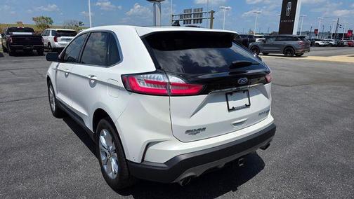 Star White 2020 Ford Edge Titanium