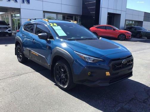 Geyser Blue 2024 Subaru Crosstrek Wilderness
