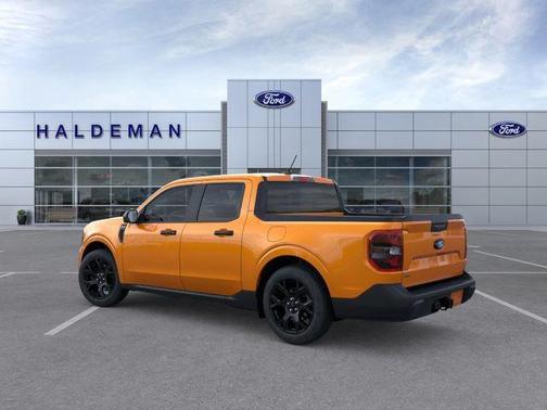 Orange Fury 2026 Ford Maverick XLT