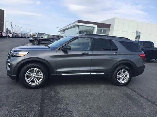 Carbonized Gray Metallic 2023 Ford Explorer XLT