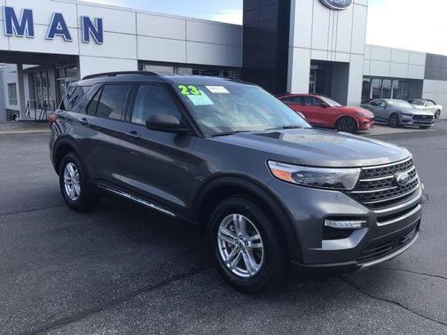 Carbonized Gray Metallic 2023 Ford Explorer XLT