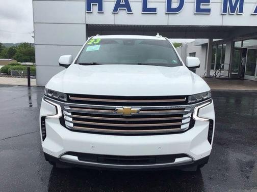 Summit White 2023 Chevrolet Tahoe High Country