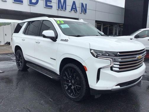 Summit White 2023 Chevrolet Tahoe High Country